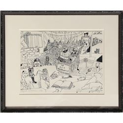 Red Grooms, Stockholm, Silkscreen