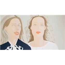 Alex Katz, Julia and Alexandra, Screenprint