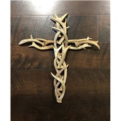 Antler Cross Wall Hanging