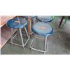 Image 2 : Qty 4 Stools (some w/damage along edges) (RM-207)