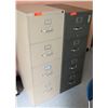 Image 1 : Qty 2 Vertical 4-Drawer Metal File Cabinets (RM 47-64)