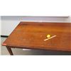 Image 2 : Large Wooden Rectangular Table 96"L x 42.5"W x 29.5"H (RM-301)