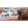Image 1 : Qty 8 Goldenrod RoboArms & 4 Remotes (RM-301)