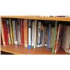 Image 8 : Tall Wooden Shelving w/ Misc Books, Bibles, Religious Figure (RM-301)