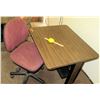 Image 1 : Desk with Rolling Chair (RM-Theater)