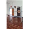 Image 2 : Rolling Reversible Metal-Frame Whiteboard Chalk Board (RM-Theater)