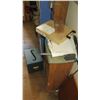 Image 2 : Contents of Room: 2 Metal File Cabinets, Shelves w/ Books, etc (RM-Theater)
