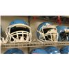 Image 8 : Qty 74 Blue Riddell Football Helmets w/ Face Guards (RM-Gym)