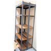 Image 1 : Qty 4 Metal-Framed Shelving Units 36"W x 12"D x 84"H (RM-Music)