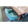 Image 2 : Wooden Table w/ 6 Upholstered Chairs (RM-101)