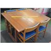 Image 1 : Wooden Table w/ 4 Chairs (RM-101)