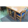 Image 2 : Wooden Table w/ 4 Chairs (RM-101)
