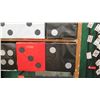Image 2 : Qty 31 Cardboard Paper-Wrapped Dice & Stands (RM-101)