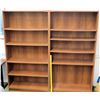 Image 1 : Qty 2 Wooden Shelving Units (RM-101)