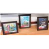 Image 1 : Framed Children's-Theme Prints (largest is 13" x 10.5") (RM-101)