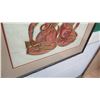 Image 8 : Qty 3 Framed Original Asian Art on Paper, Approx. 25.5" x 25" (RM-101)