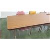 Image 2 : Qty 2 Utility Tables & 6 Chairs (RM-114)