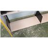 Image 2 : Wood and Metal Shelving Unit (contents not included) (RM-113)
