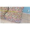 Image 2 : Qty 2 Upholstered Leaf-Print Lounge Chairs (RM-102)