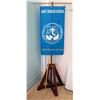 Image 1 : Wooden Stand w/ St. Francis Banner (RM-102)