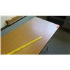 Image 2 : Wood and Metal Folding Utility Table (RM-124)