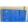 Image 2 : Blue 24-Compartment Metal Storage Lockers
