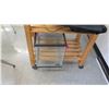 Image 7 : Wooden Shelving Unit and Contents (RM-123)