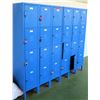 Image 1 : Blue 24-Compartment Metal Storage Lockers