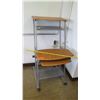 Image 2 : Rolling Desk w/ Shelves (RM-223)