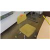 Image 2 : Rolling Metal Desk w/ Chair & Wastebasket (RM-223)