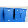Image 5 : Blue 24-Compartment Metal Storage Lockers