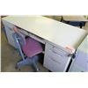 Image 1 : Metal Work Desk w/ Rolling Chair (RM-226)