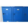 Image 2 : Blue 24-Compartment Metal Storage Lockers