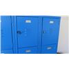 Image 4 : Blue 24-Compartment Metal Storage Lockers