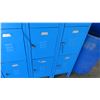Image 5 : Blue 24-Compartment Metal Storage Lockers
