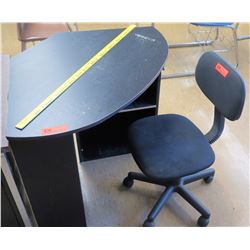 Corner Desk w/ Rolling Chair (RM-321)