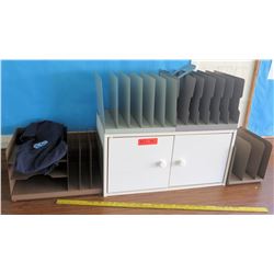 Mini 2-Door Cabinet w/ Paper Organizers (RM-322)
