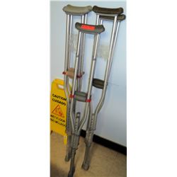 Qty 3 Sets of Crutches (RM-407C)
