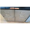 Image 1 : Qty 2, 2-Drawer File Cabinets (RM-407C)