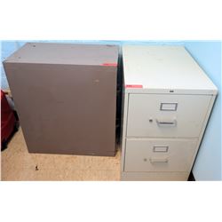 Qty 2, 2-Drawer File Cabinets (RM-407C)