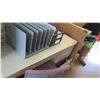Image 5 : Metal Desk, Rolling Chair, Paper Organizers (RM-221)