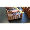 Image 2 : Qty 14 Wooden Test Tube Holders w/ Misc. Test Tubes (RM-121)