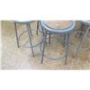 Image 2 : Qty 5 Metal Stools (RM-121)
