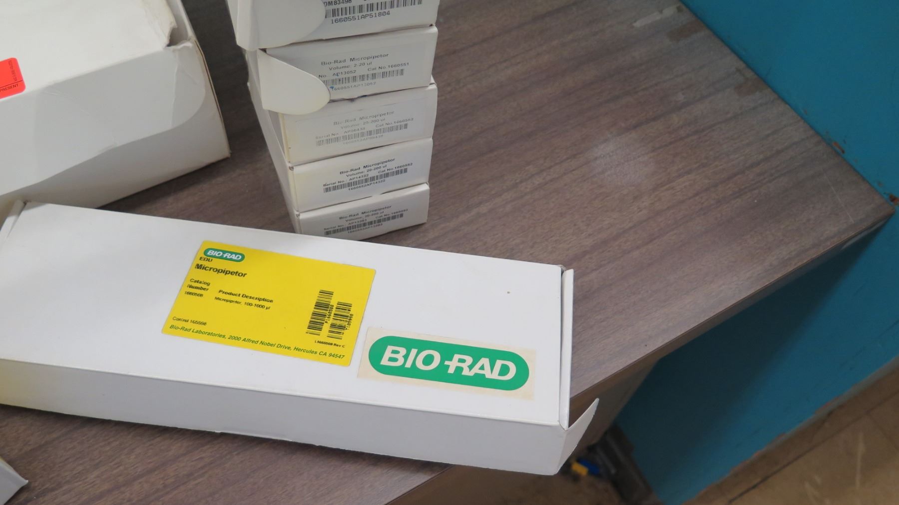 BIO RAD Micropipetors, Gel, Pipet Tips (RM-122) - Oahu Auctions