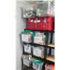 Image 2 : Metal Shelves w/ Christmas, Science Supply etc (PRE-2)