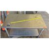 Image 2 : Metal Two Tier Wheeled Cart (BK of AUDITORIUM)