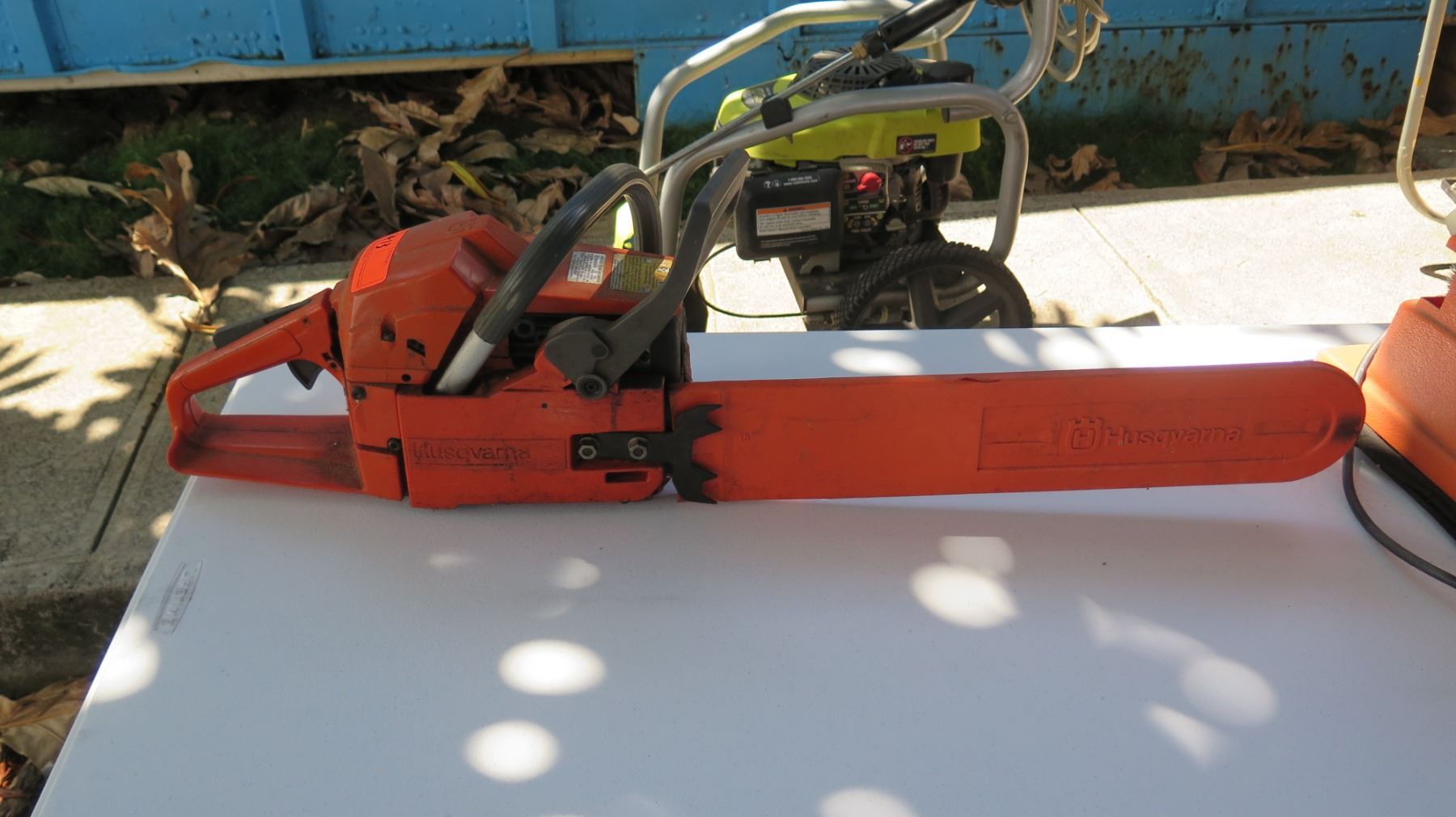Husqvarna 55 Rancher Chainsaw (ANDY'S OFC) - Oahu Auctions