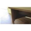 Image 2 : Wooden 2-Drawer Desk (Walkway by Front Ofc)