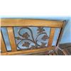 Image 2 : Wood & Metal Bench (Walkway by Front Ofc)