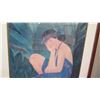 Image 2 : Framed Art: Peggy Hopper Print w/ Original Signature 23" x 34" (RM-101)